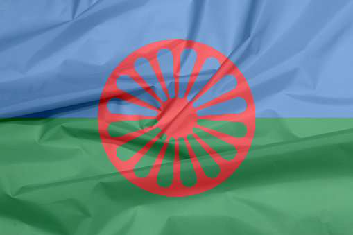 flag of Romani people