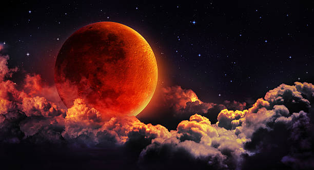 moon red